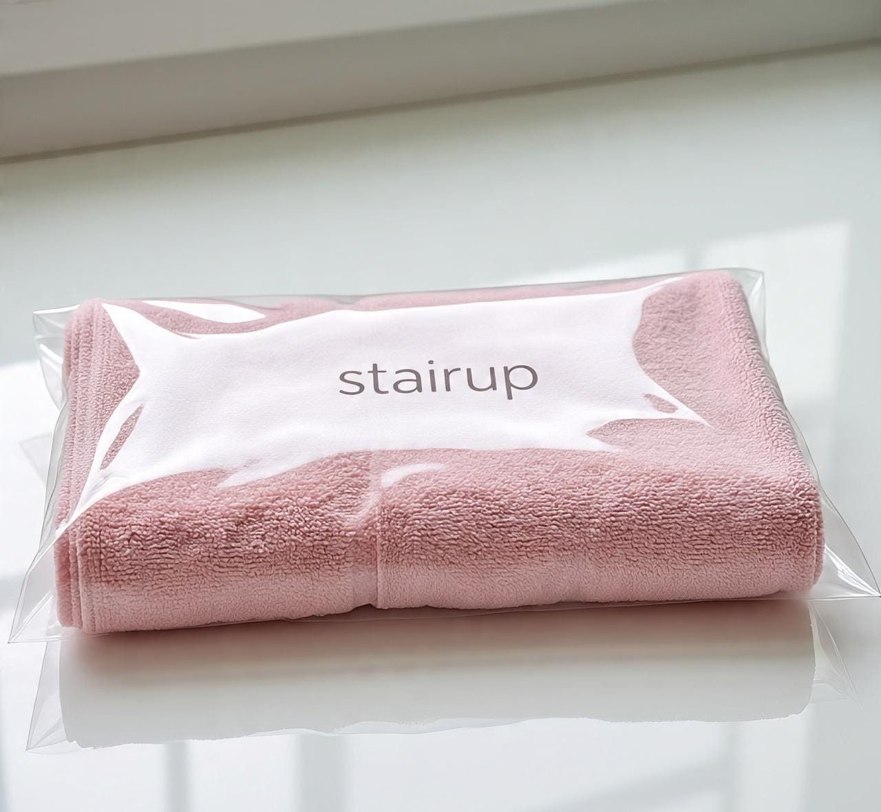Premium Light Pink Bath Towel – 100% Cotton, Soft & Lightweight, Highly Absorbent