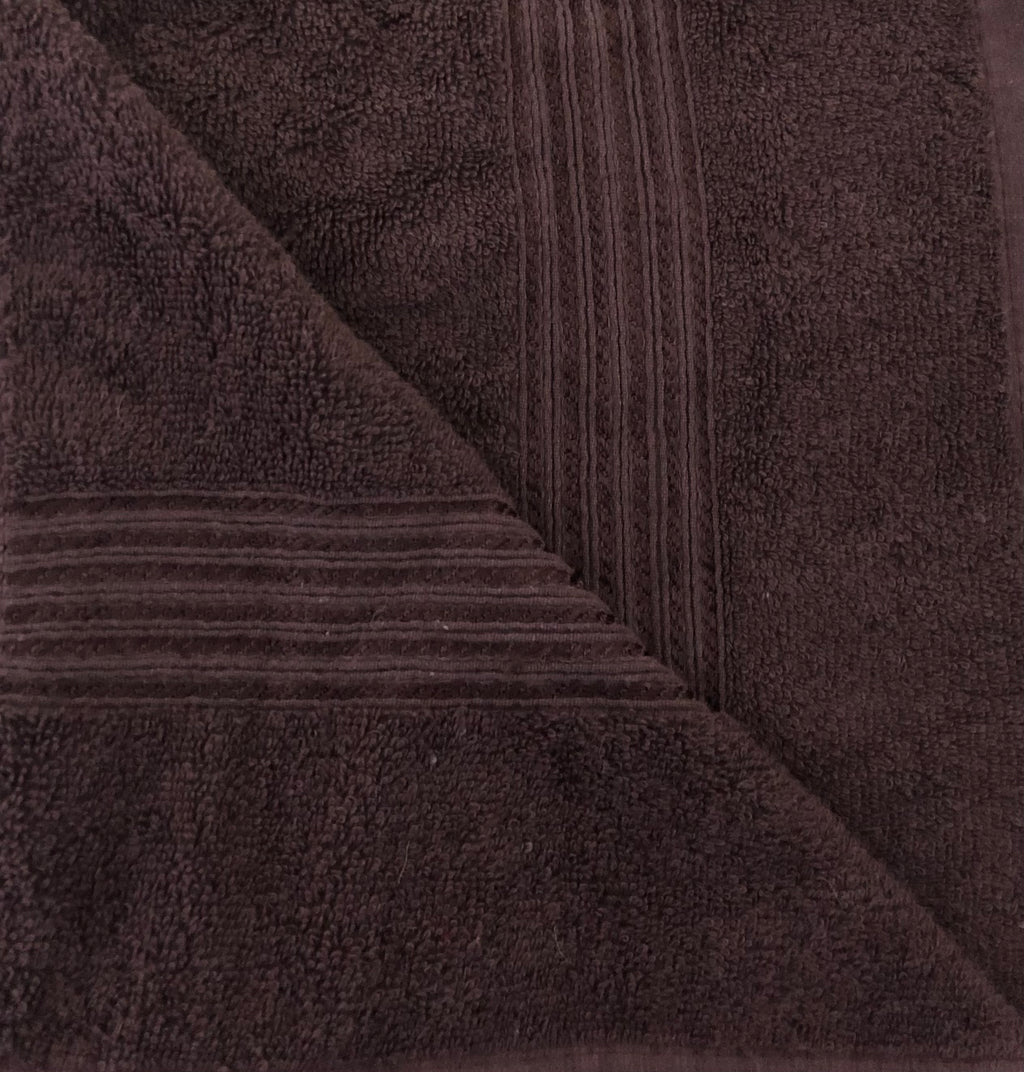 Dark Brown Premium Bath Towel – 100% Cotton, Soft & Lightweight, Highly Absorbent