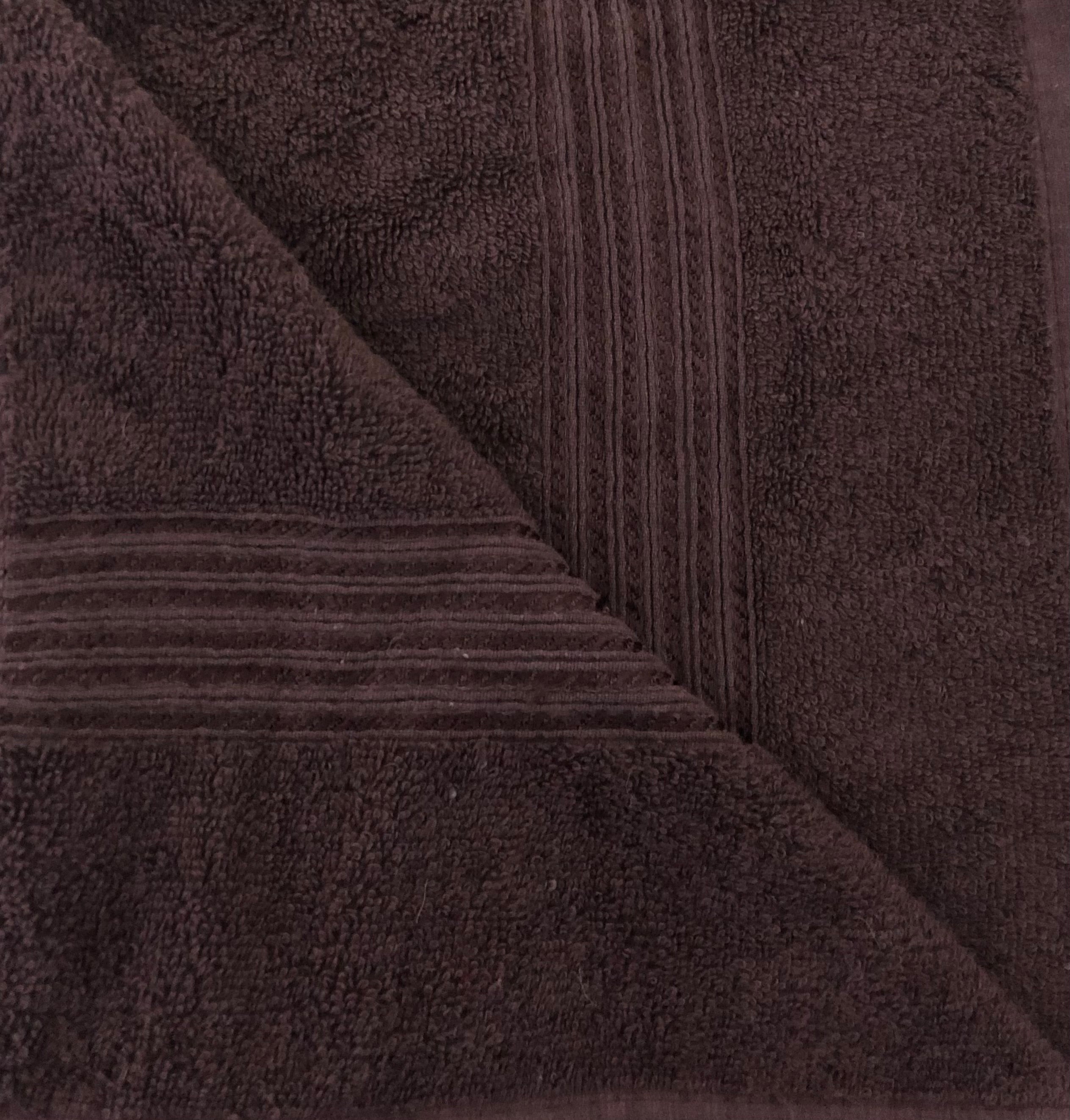 Dark Brown Premium Bath Towel – 100% Cotton, Soft & Lightweight, Highly Absorbent