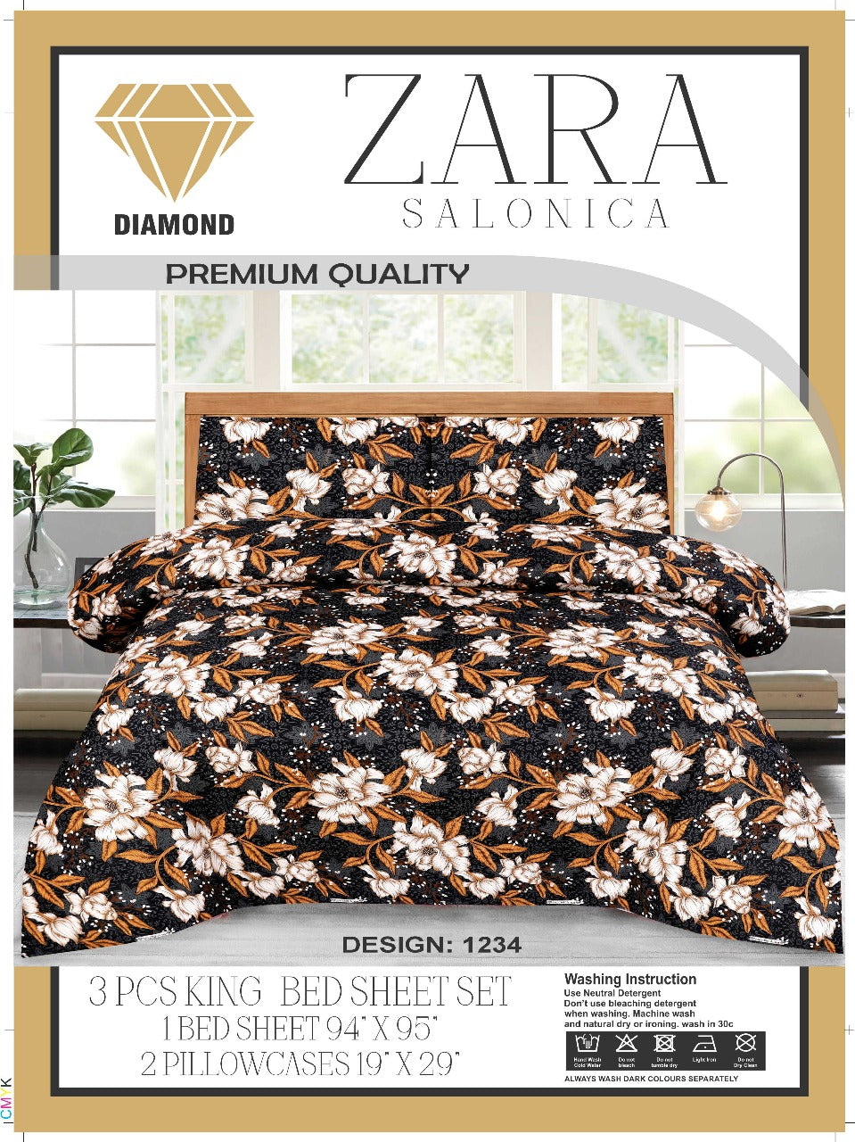 Printed Cotton king size Bedsheet – Modern Designs for a Perfect Sleep