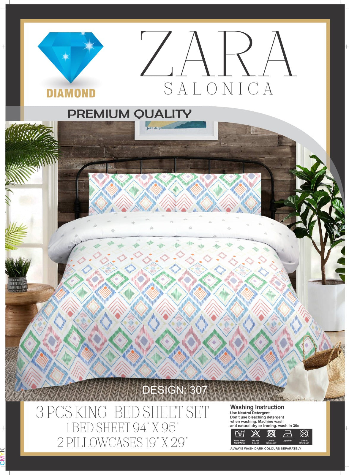 Printed Cotton king size Bedsheet – Modern Designs for a Perfect Sleep