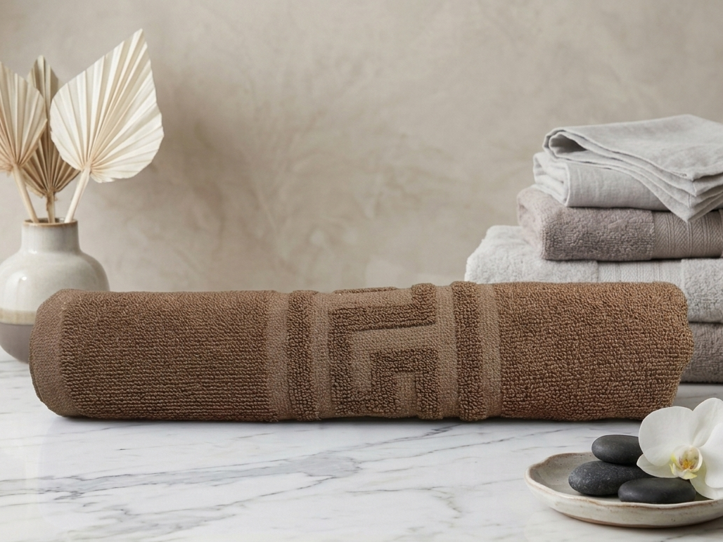 Chocolate brown Premium Bath Towel – 100% Cotton, Soft & Lightweight, Highly Absorbent