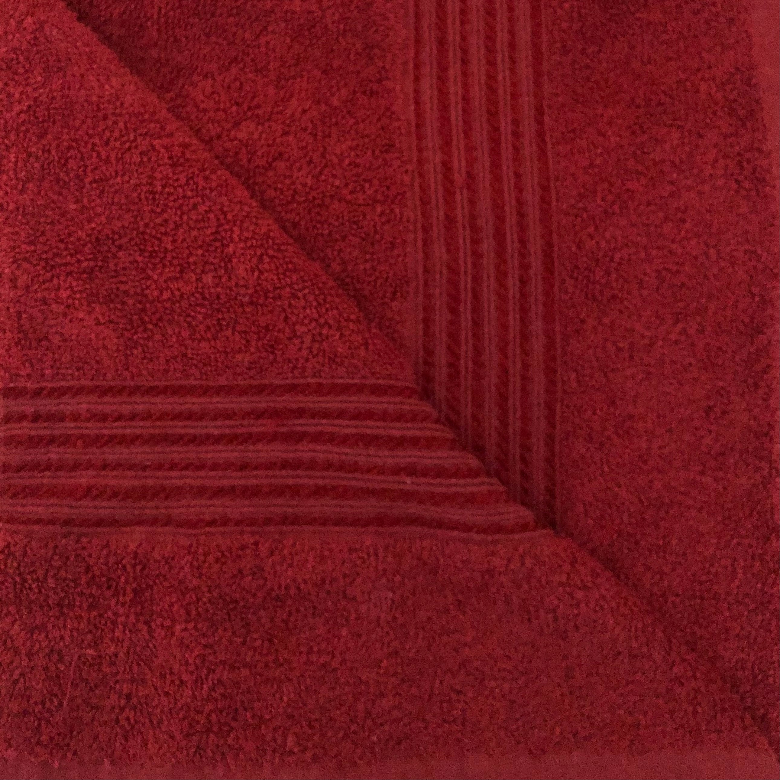 Maroon Premium Navy Blue Bath Towel – 100% Cotton, Soft & Lightweight, Highly Absorbent