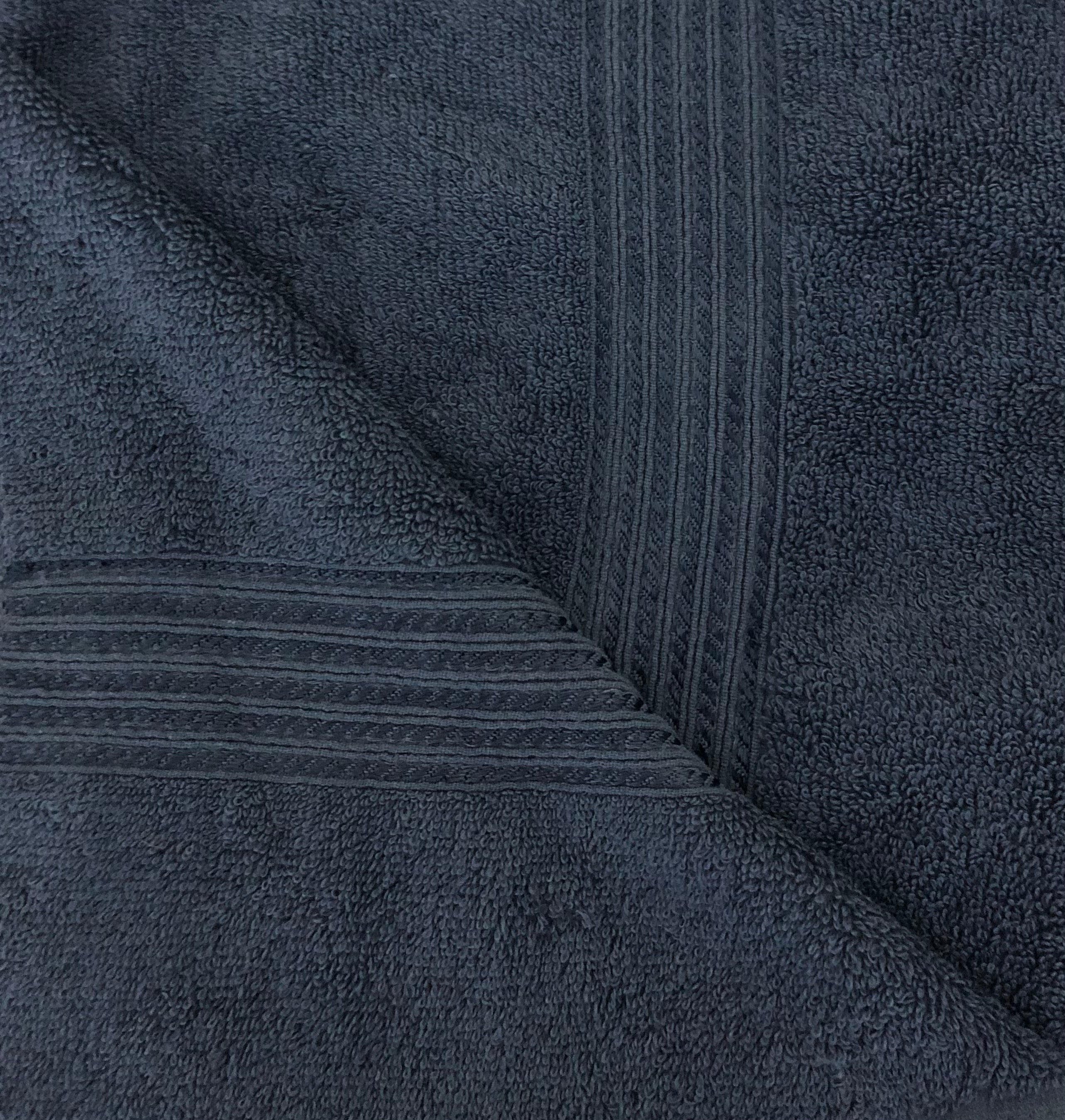 Light Grey Premium Bath Towel – 100% Cotton, Soft & Lightweight, Highly Absorbent