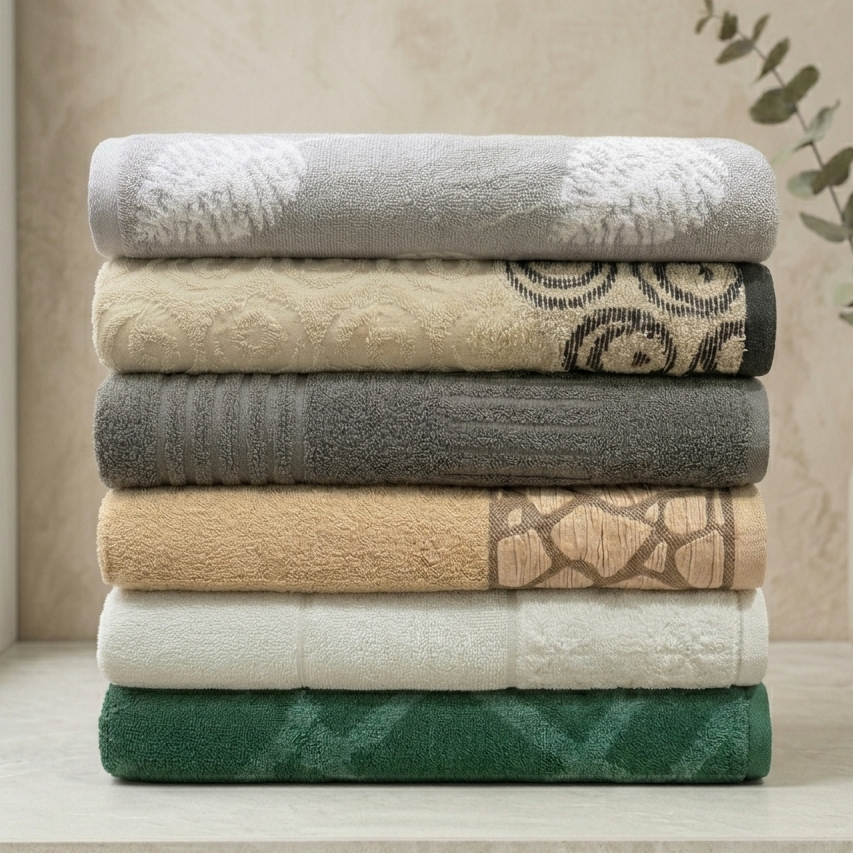 6 pcs XL Bath Towels (27x54 inches)
100% cotton Made for USA leftover