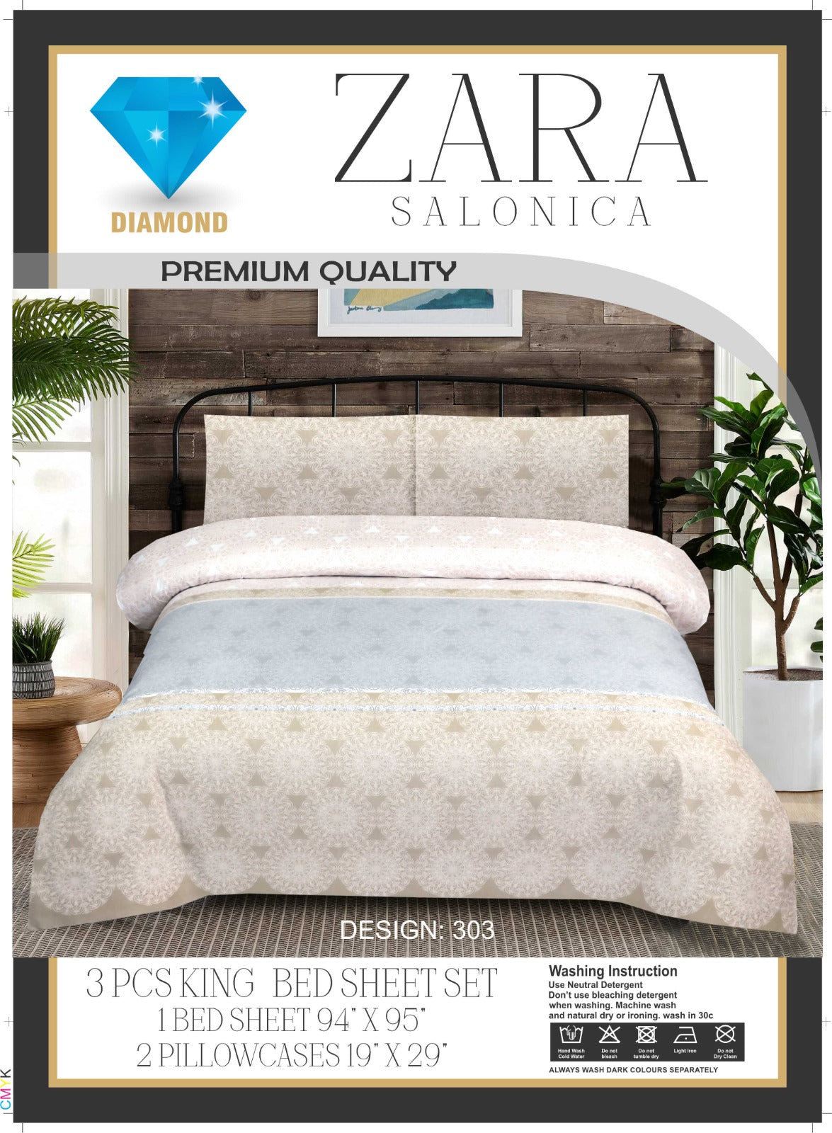 Printed Cotton king size Bedsheet – Modern Designs for a Perfect Sleep