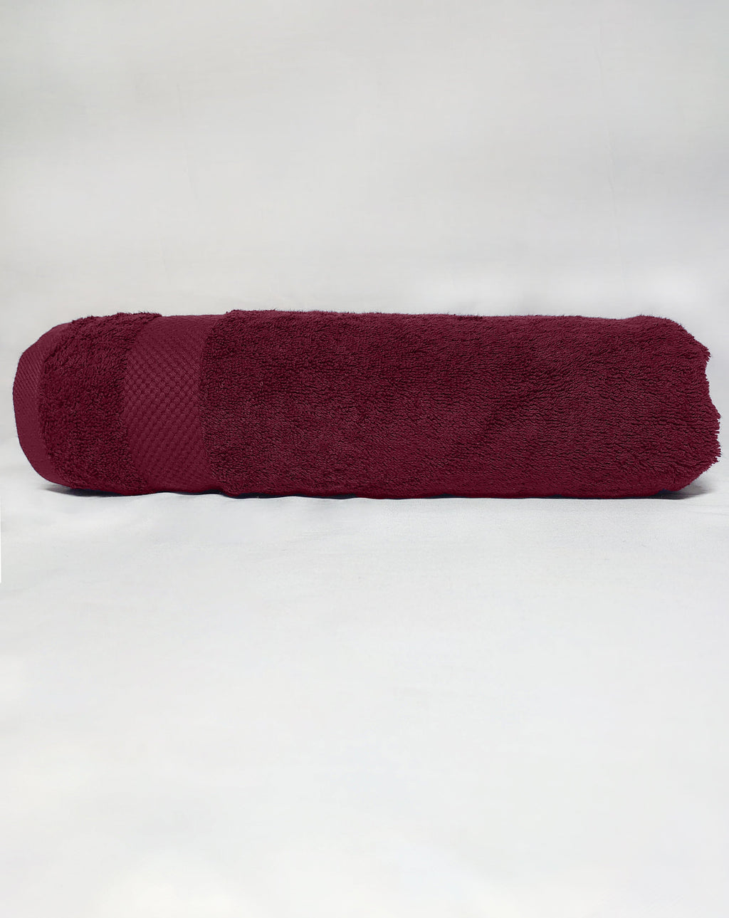 Premium Maroon Bath Towel – 100% Cotton, Soft & Lightweight, Highly Absorbent