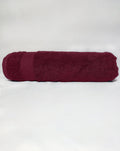 Premium Maroon Bath Towel – 100% Cotton, Soft & Lightweight, Highly Absorbent